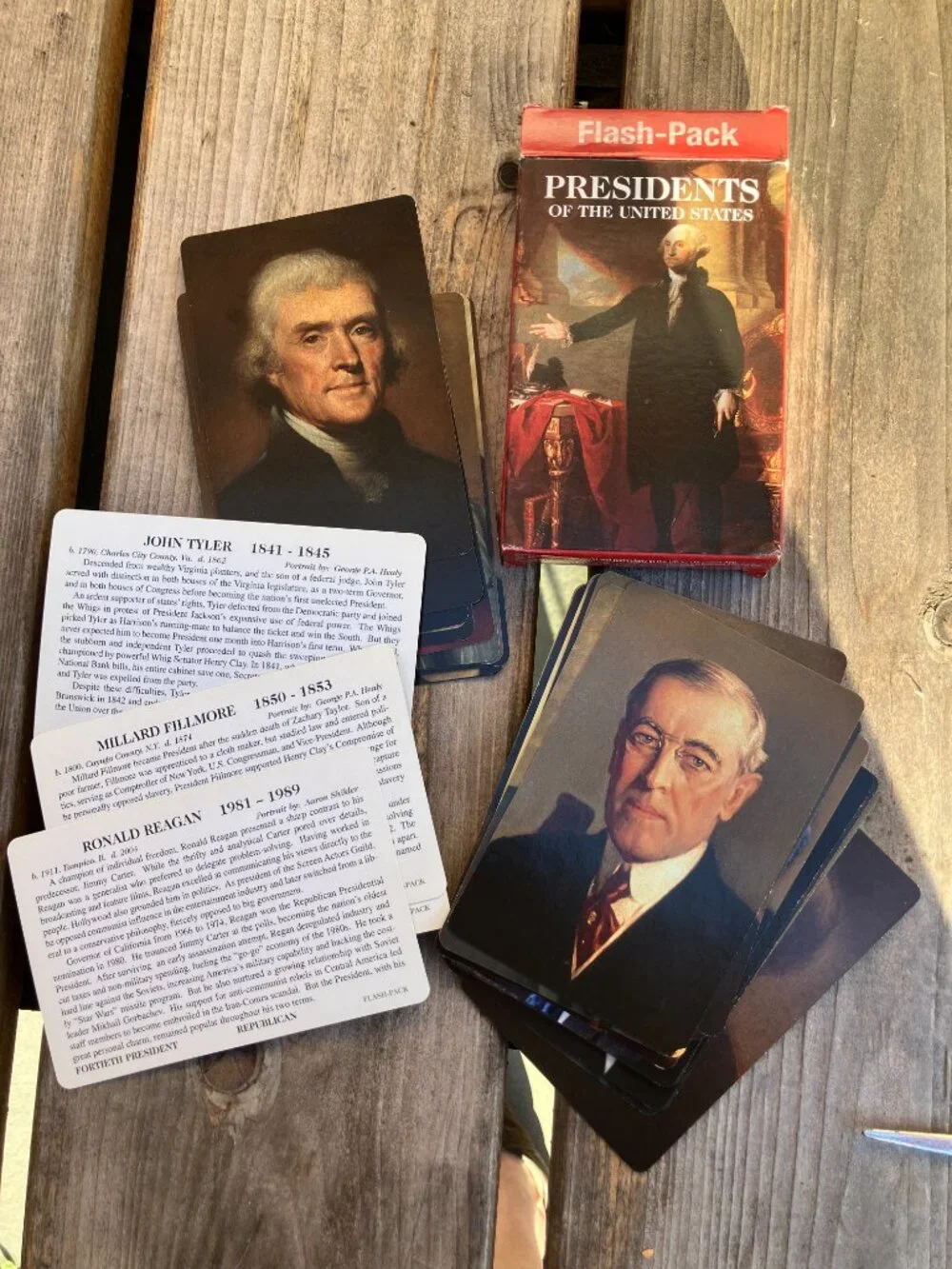 📚 Vintage Knowledge Cards Lot History Presidents Animal Tracks